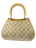 Women’s Bridal Handbag | Embellished Wedding & Party Bag with Designer Handle