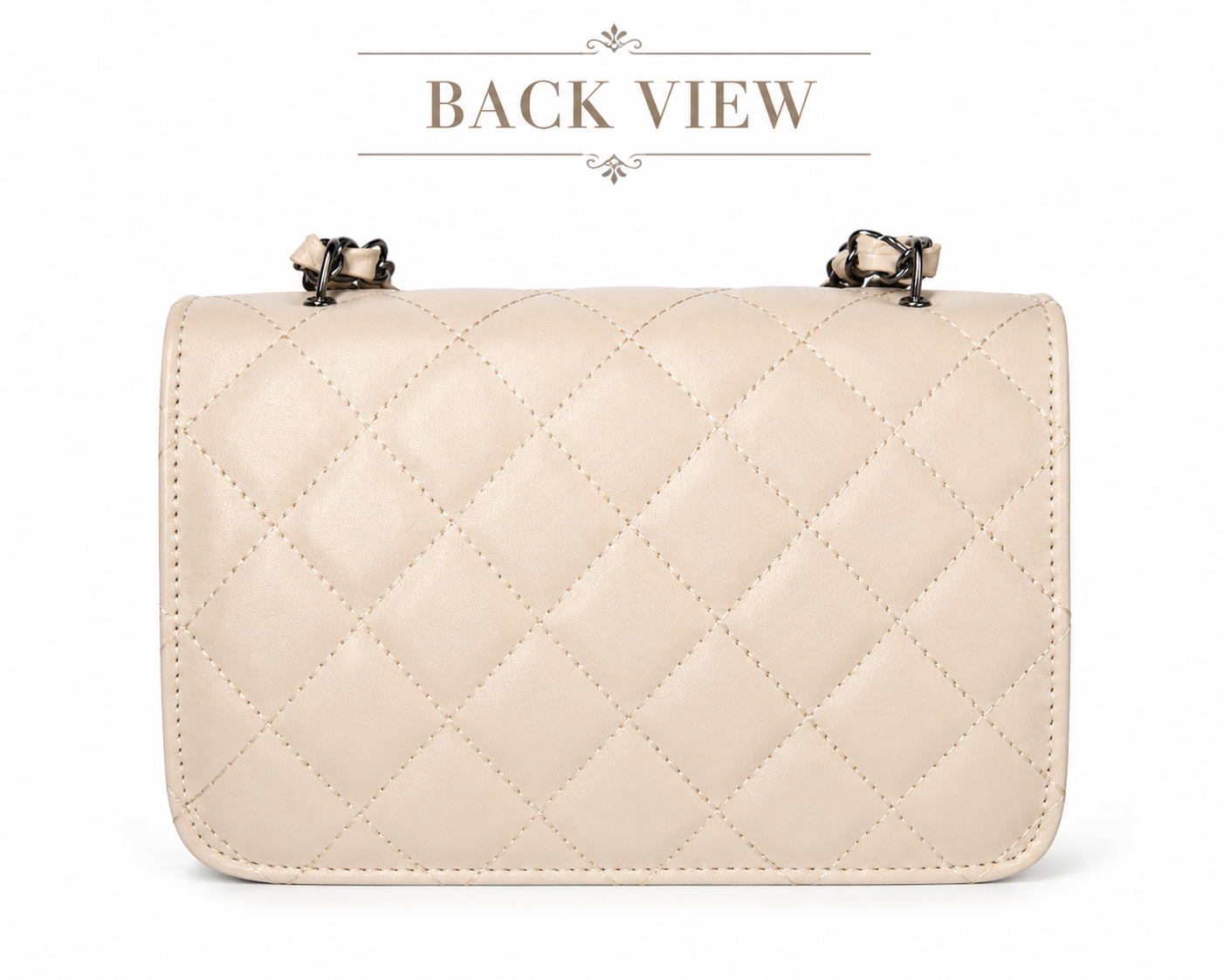 Sharza Quilted Sling Bag | Women's Crossbody | Tan & Beige