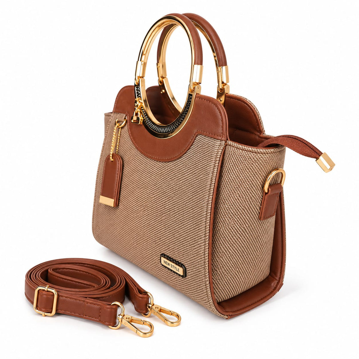 SHARZA FASHION Women's Handbag | Premium Ladies Tote & Shoulder Bag with Detachable Strap