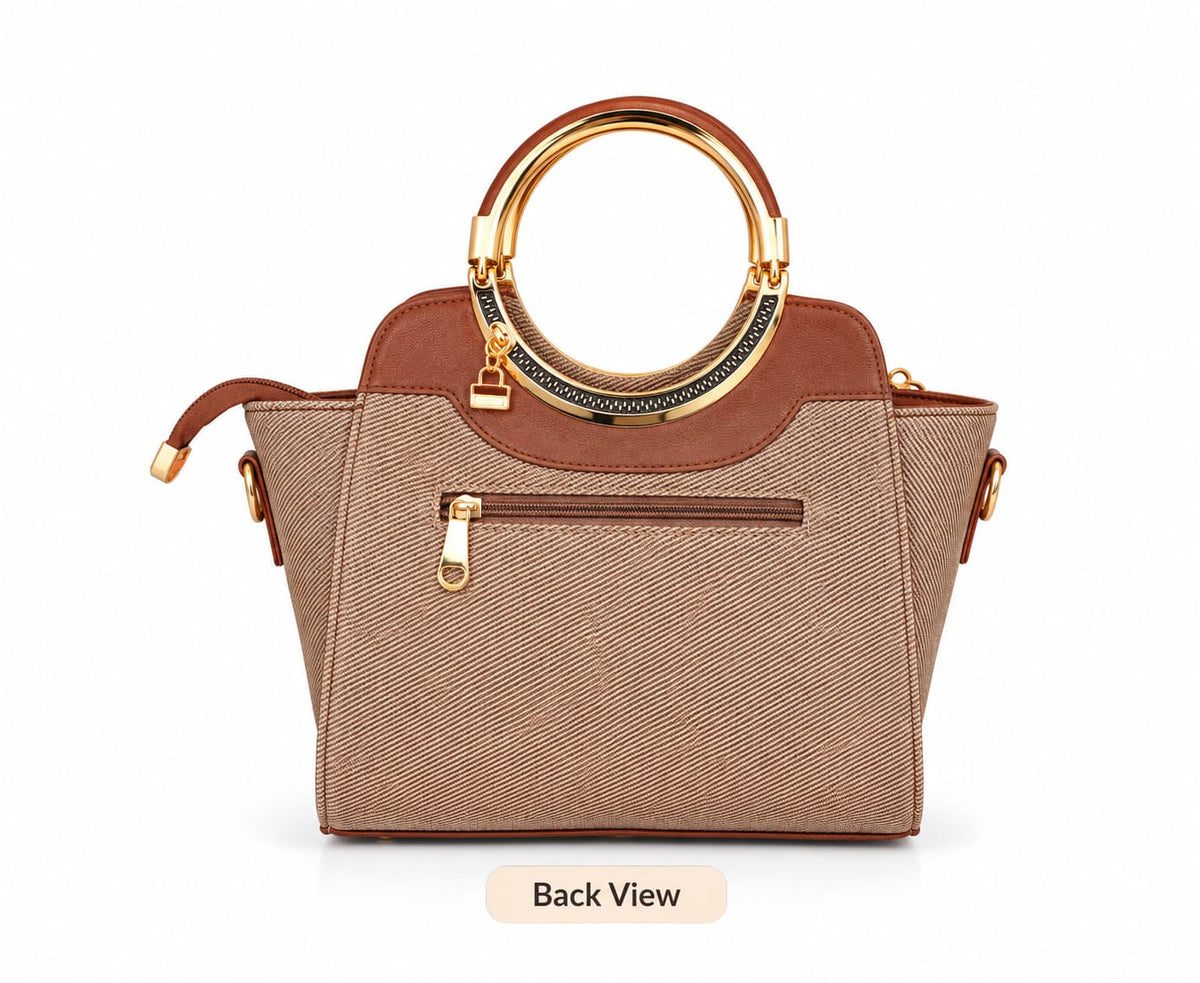 SHARZA FASHION Women's Handbag | Premium Ladies Tote & Shoulder Bag with Detachable Strap