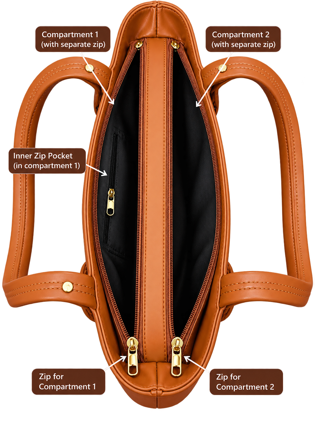 Women’s Premium Quality PU Leather Tote Handbag | Stylish & Spacious Shoulder Bag