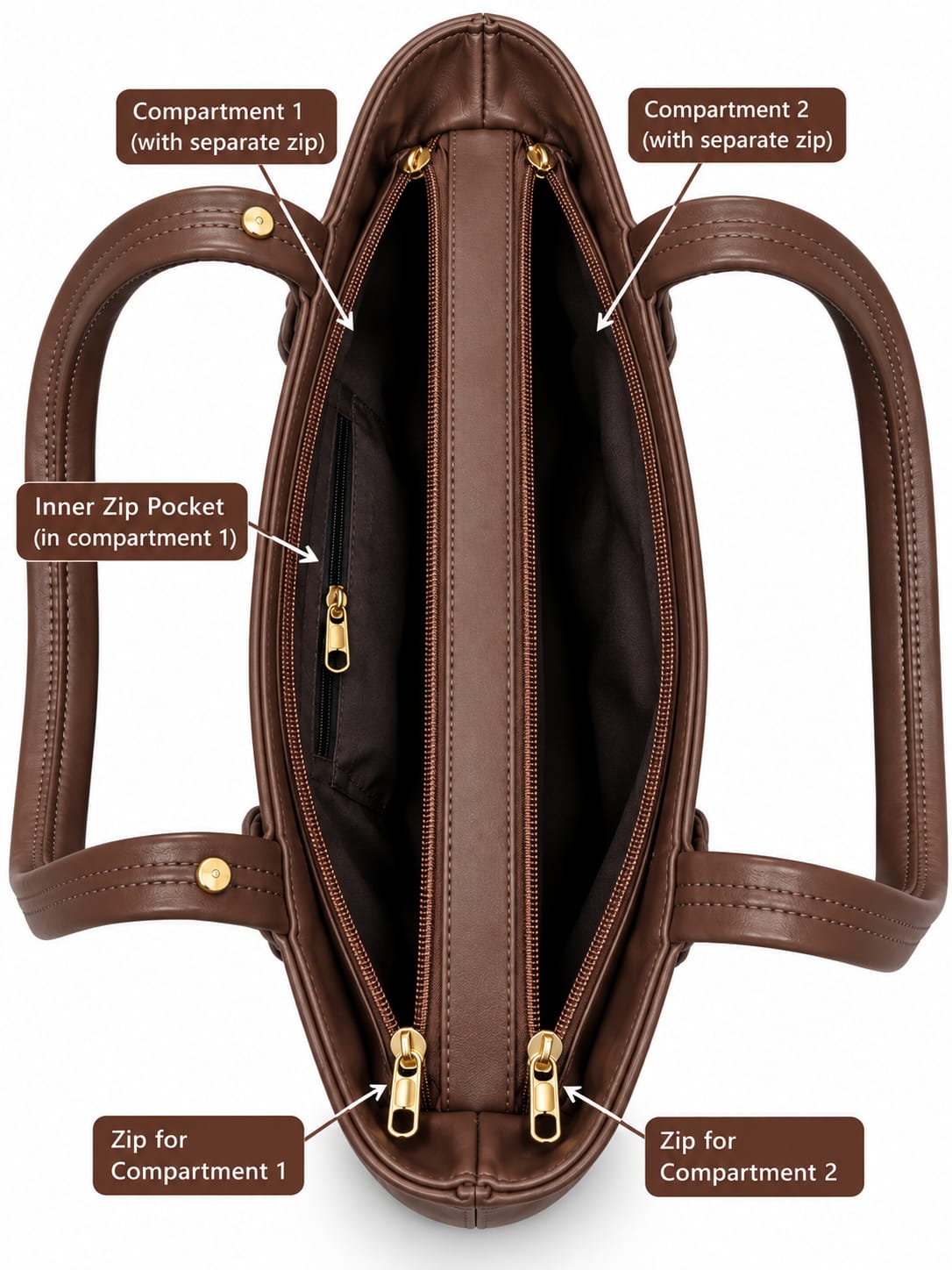 Women’s Premium Quality PU Leather Tote Handbag | Stylish & Spacious Shoulder Bag