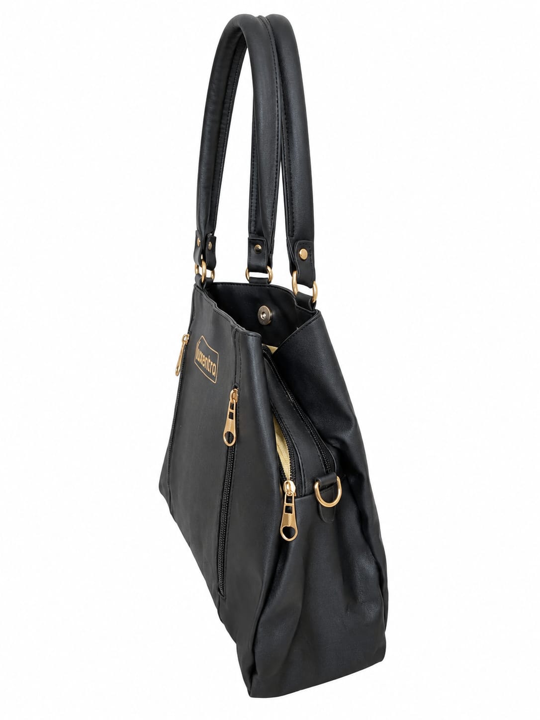 Women’s Shoulder Bag | Premium PU Leather Handbag with Double Front Zipper Pockets & 2 Main Compartments